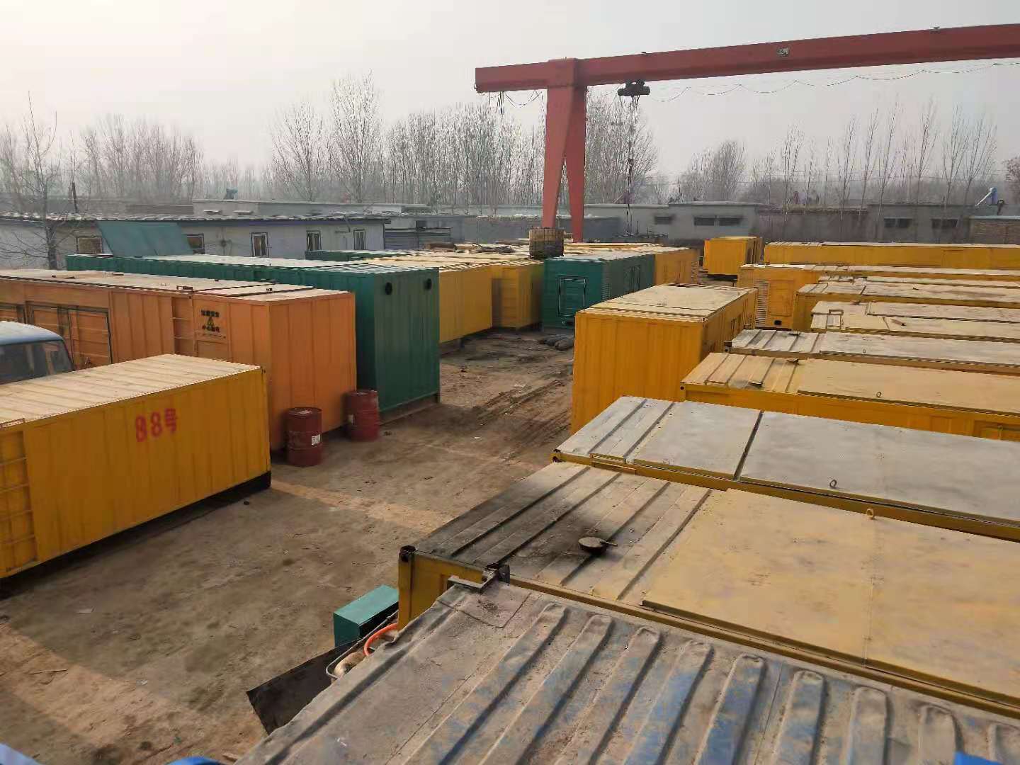 通川租赁发电机-灰尘、风沙对柴油发电机组造成哪些不良影响？