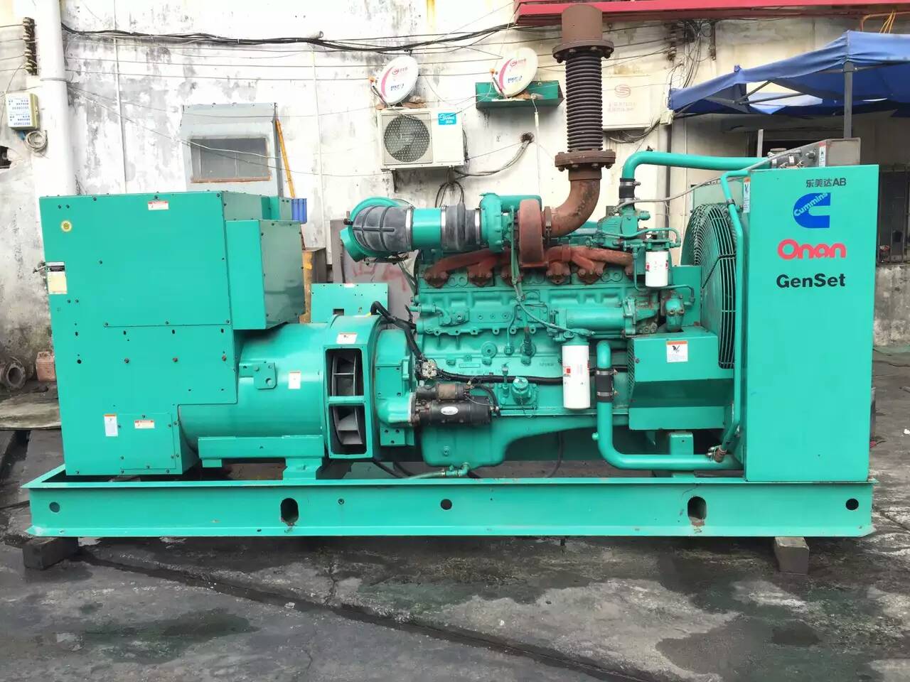 通川租赁发电机-柴油发电机不正常冒烟的原因